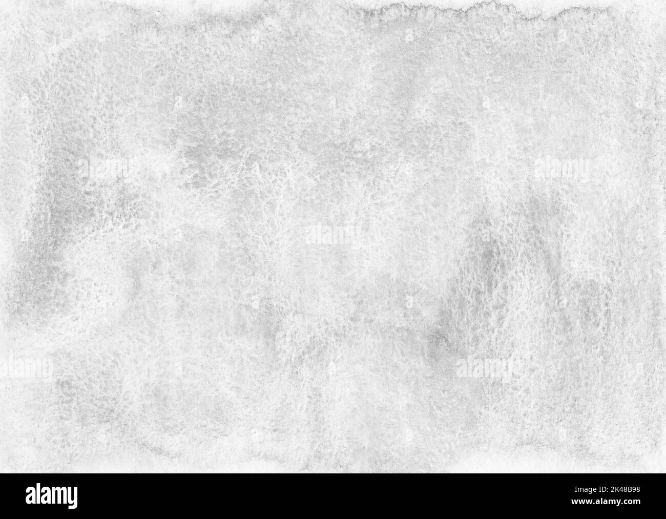 Watercolor light gray background. textured. Hand painted black and