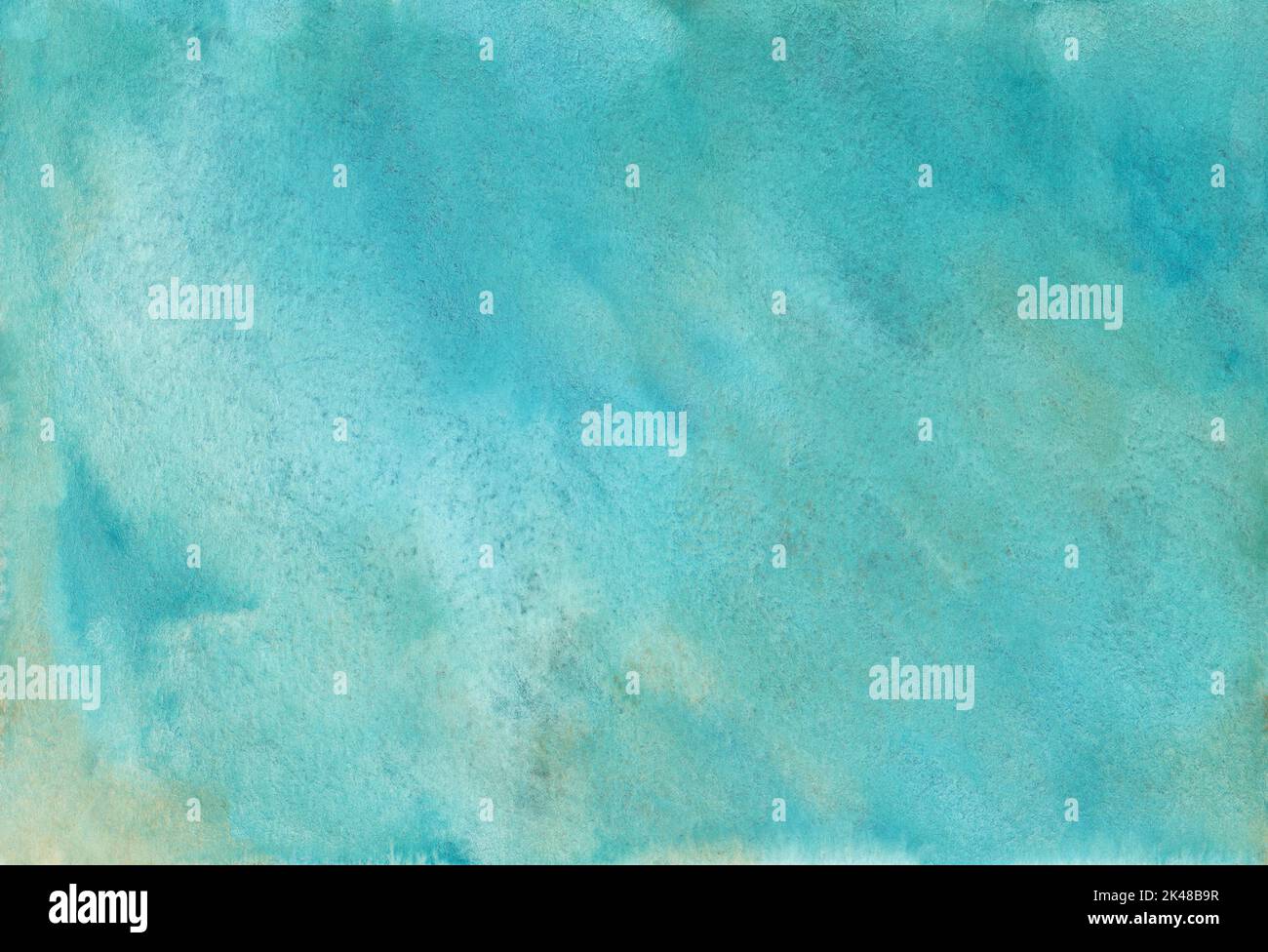Watercolor neutral turquoise background texture Stock Photo Alamy