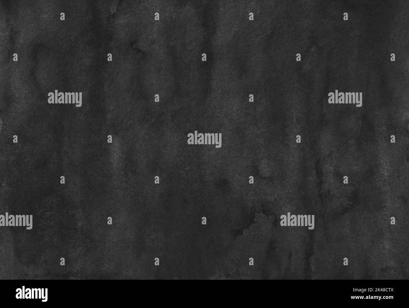 Watercolor black background texture. Dark monochrome old backdrop