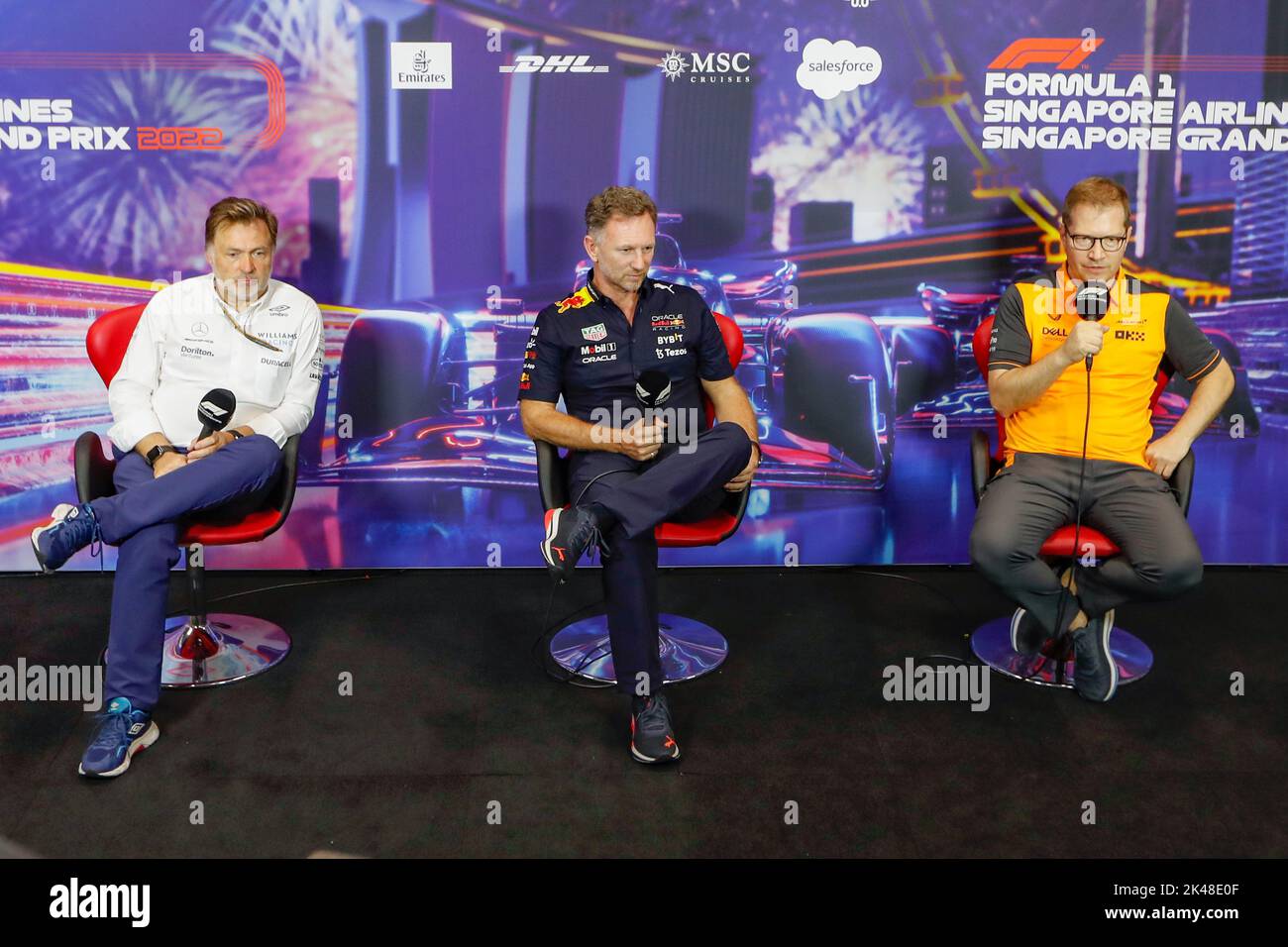 Singapore. 01st Oct, 2022. CAPITO Jost, Chief Executive Officer of ...