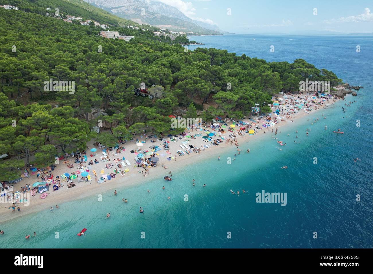 Punta Rata Carte Beautiful aerial view punta rata hi-res stock photography and images ...