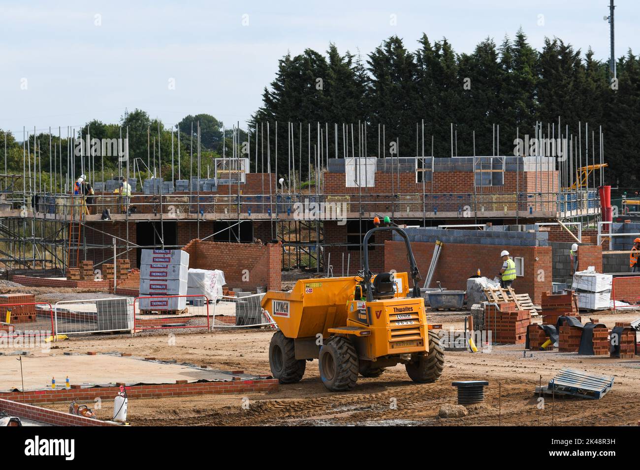 new housing being built in quorn leicestershire Stock Photo Alamy