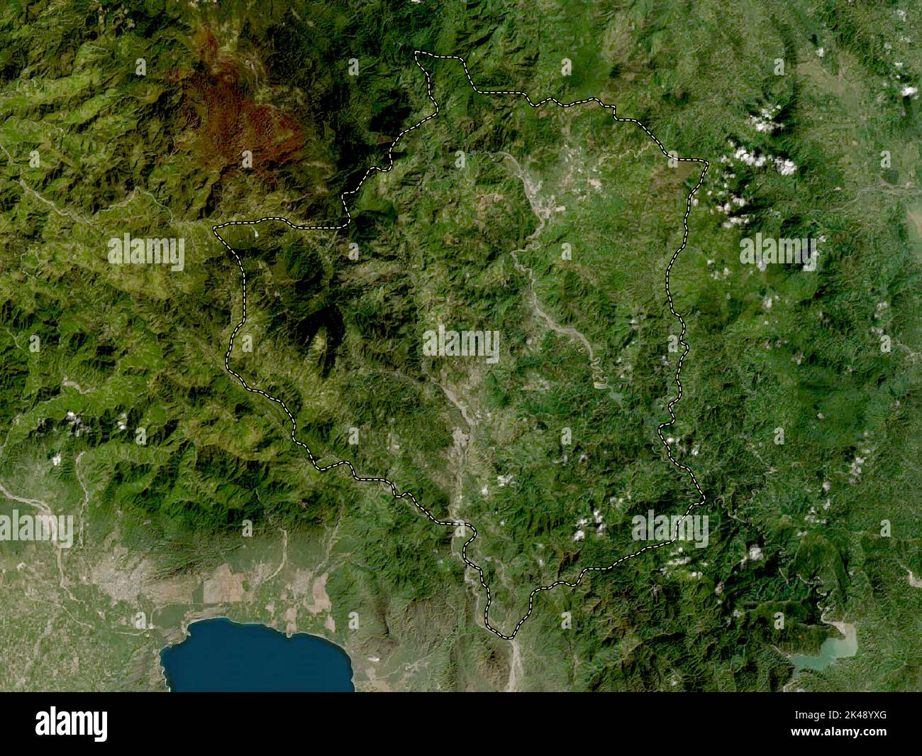 San Jose de Ocoa, province of Dominican Republic. Low resolution