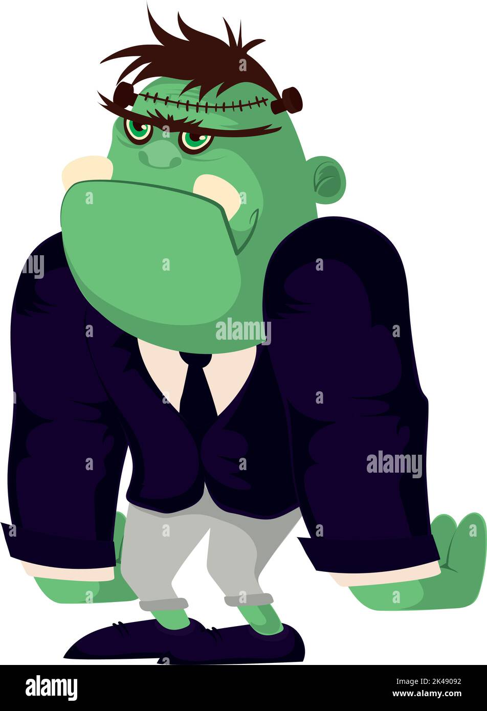 halloween frankenstein character Stock Vector Image & Art - Alamy
