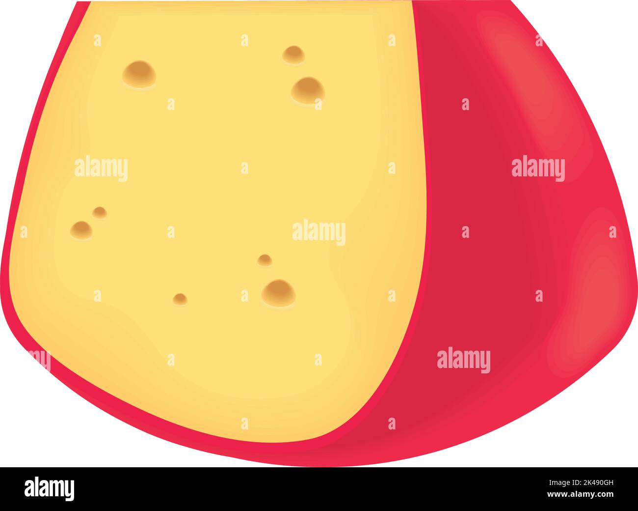 slice dutch cheese realistic Stock Vector Image & Art - Alamy