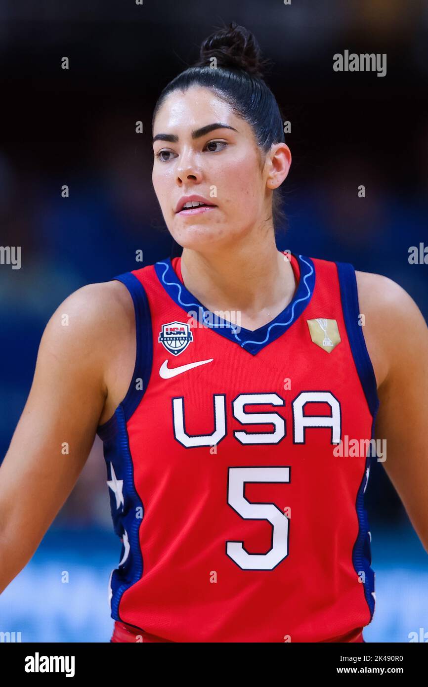 sydney-australia-1-october-2022-kelsey-plum-of-usa-looks-on-during