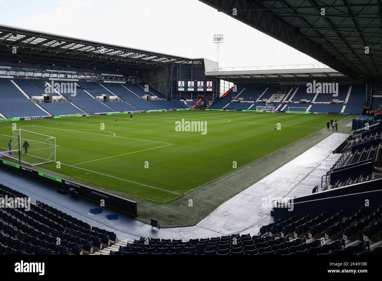A general view of The Hawthorns during the Sky Bet Championship match West Bromwich Albion vs Swansea City at The Hawthorns, West Bromwich, United Kingdom, 1st October 2022  (Photo by Simon Bissett/News Images) Stock Photo