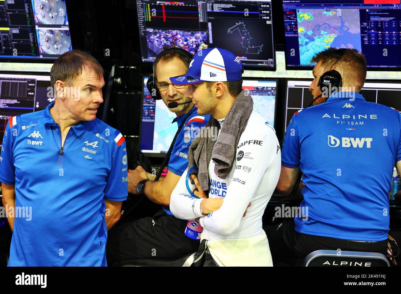 Alpine f1 team racing director esteban ocon hi-res stock photography ...