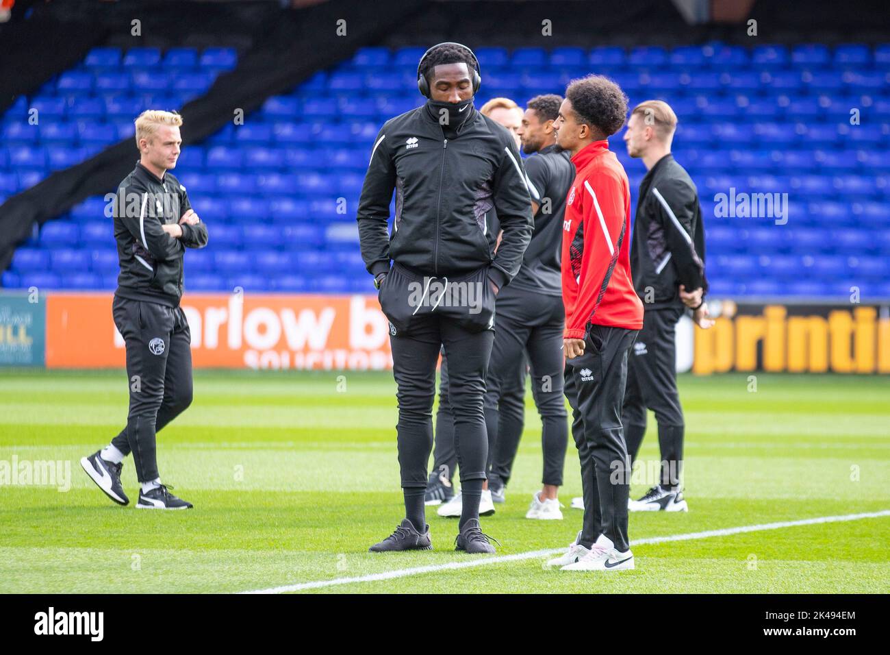 Stockport, UK. 1st October 2022during the Sky Bet League 2 match between Stockport County and Walsall at the Edgeley Park Stadium, Stockport on Saturday 1st October 2022. (Credit: Mike Morese | MI News) Credit: MI News & Sport /Alamy Live News Stock Photo