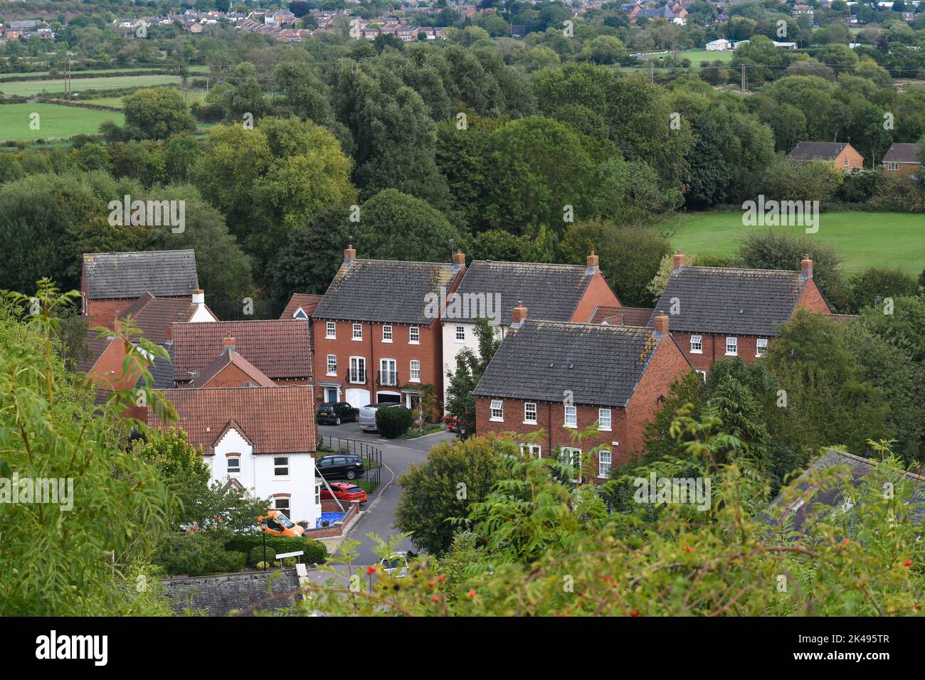 the village of mountsorrel in leicestershire Stock Photo