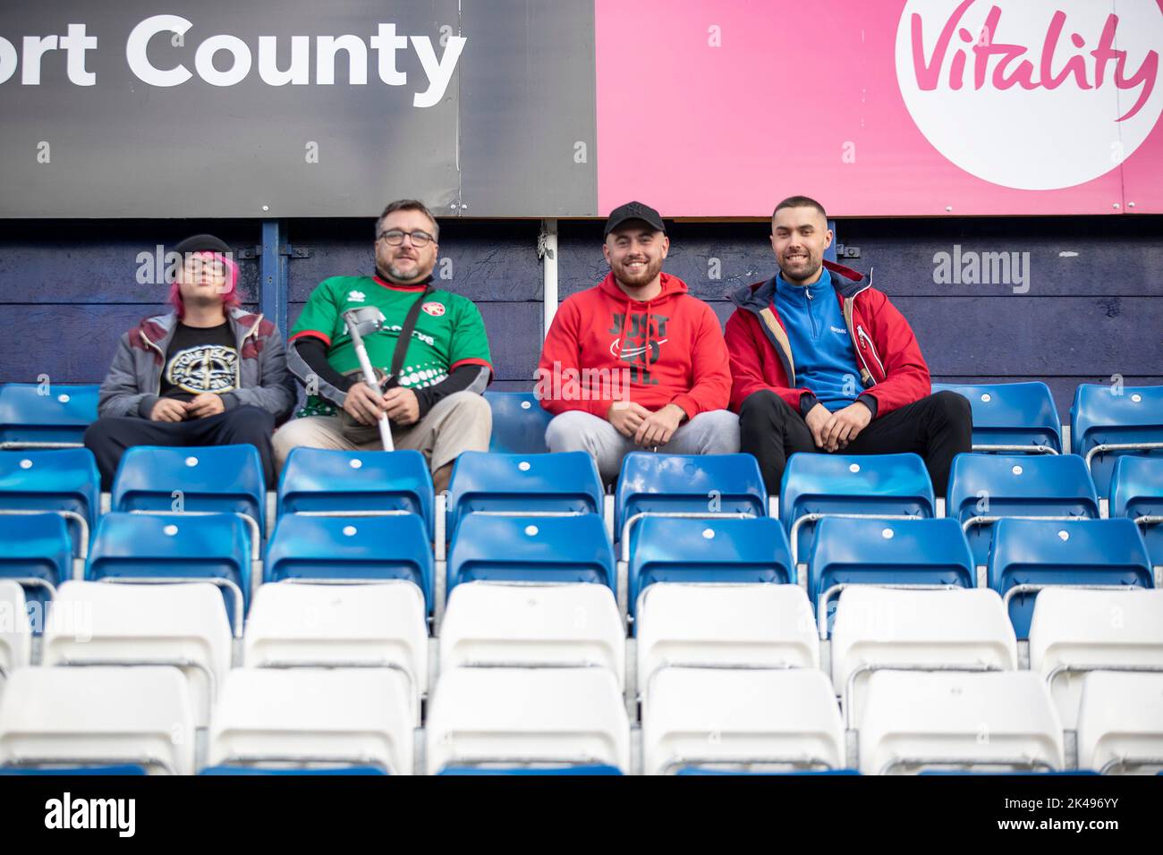 Stockport, UK. 1st October 2022during the Sky Bet League 2 match between Stockport County and Walsall at the Edgeley Park Stadium, Stockport on Saturday 1st October 2022. (Credit: Mike Morese | MI News) Credit: MI News & Sport /Alamy Live News Stock Photo