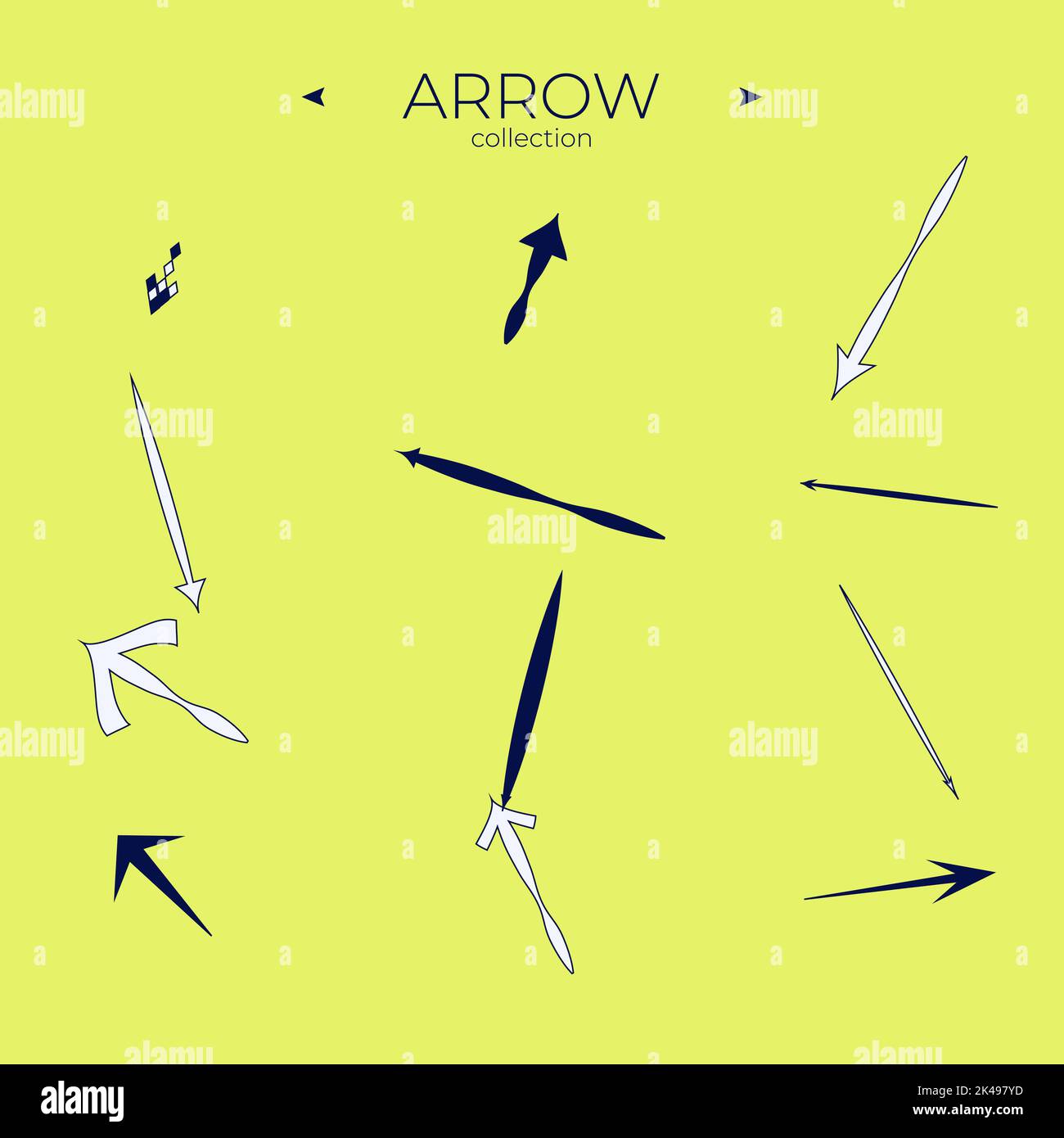 Vector Arrow Icons. Arrows colorful set. Arrow logo concept. Symbol set ...