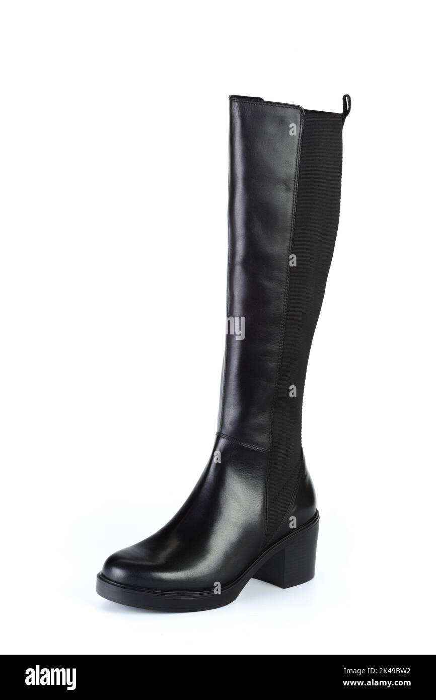 Black knee high boots hi-res stock photography and images - Page 3 - Alamy