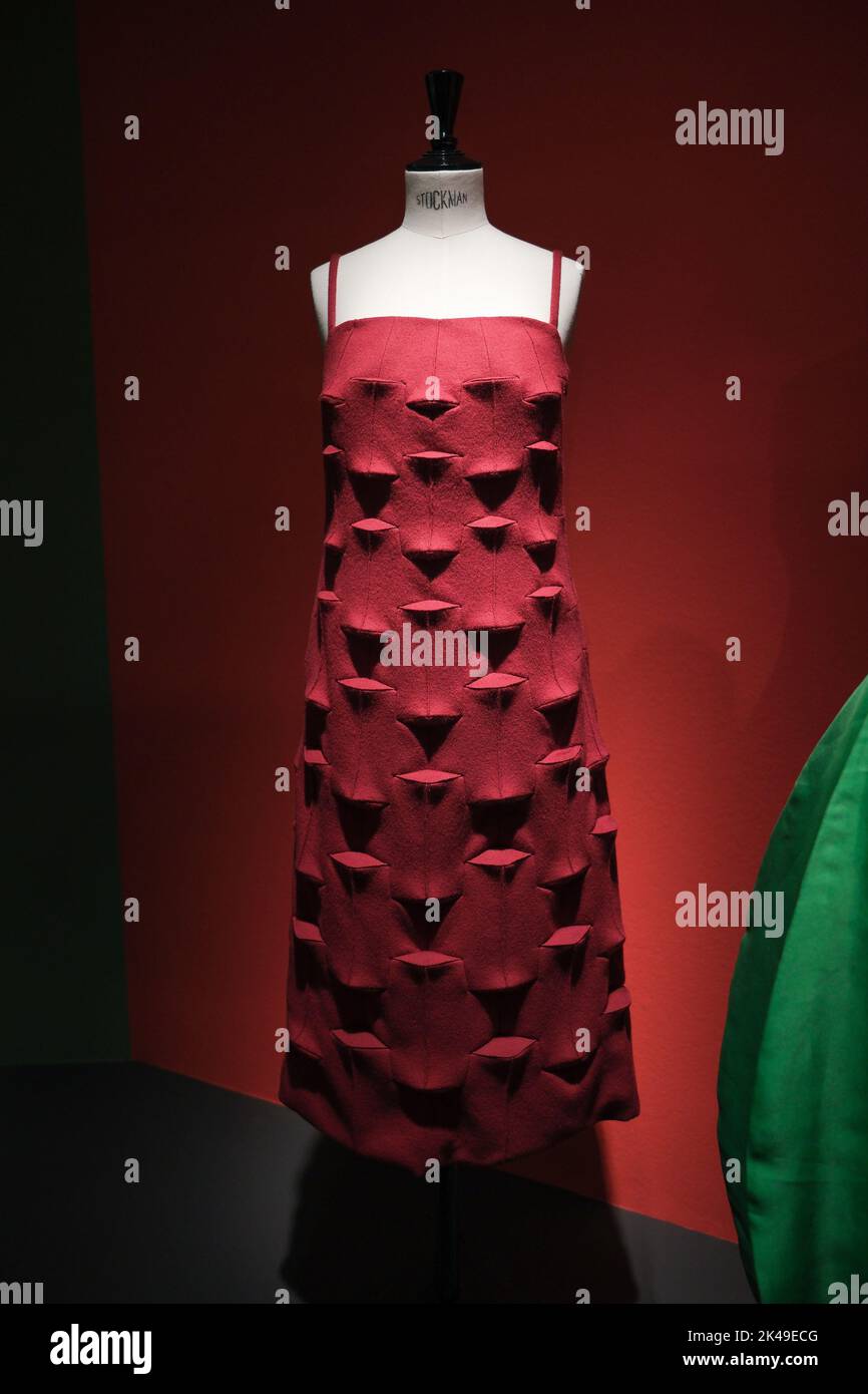 Night dress is displayed during the exhibition "Sybilla. The invisible ...