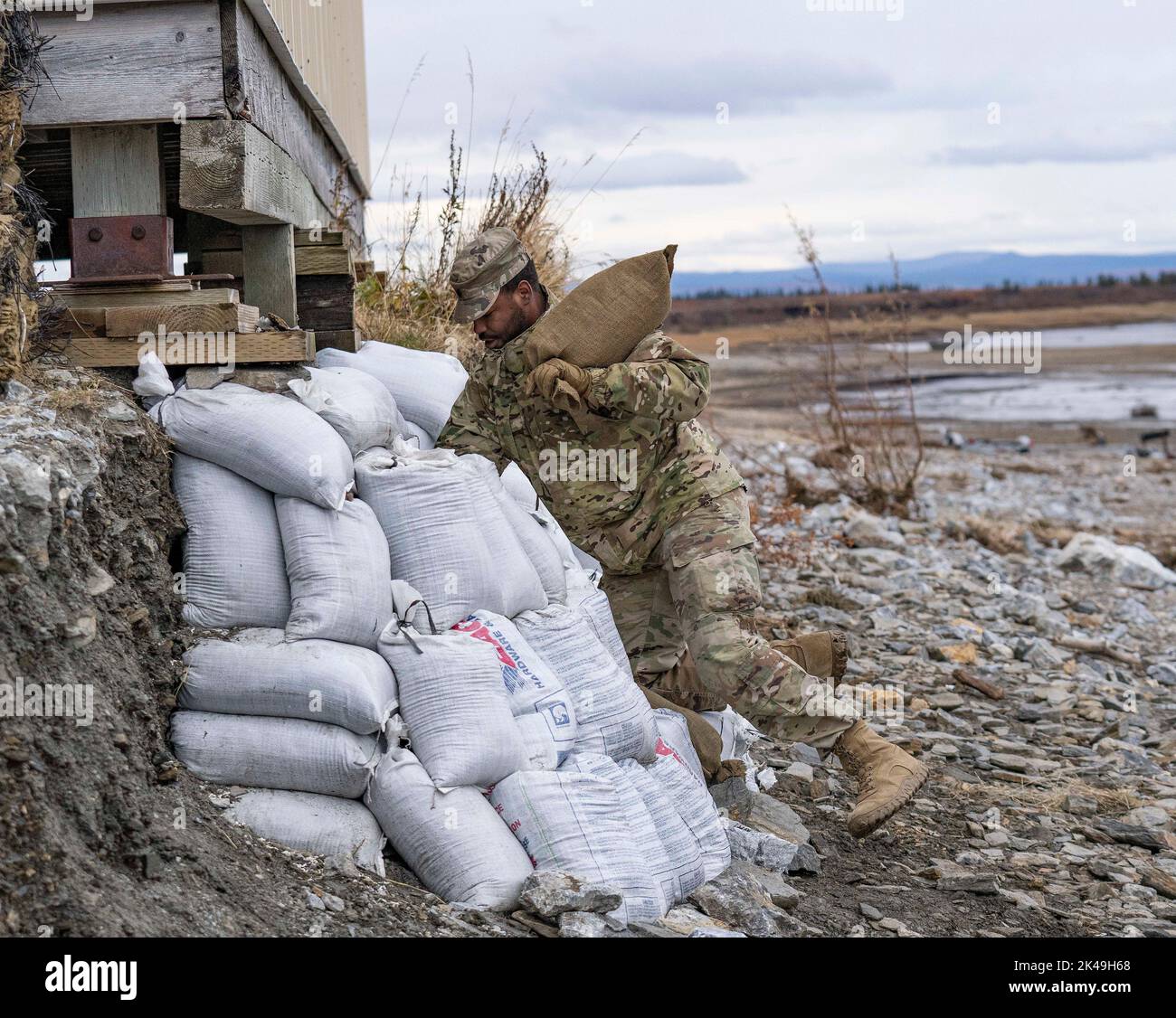 Alaskan native village hires stock photography and images Alamy