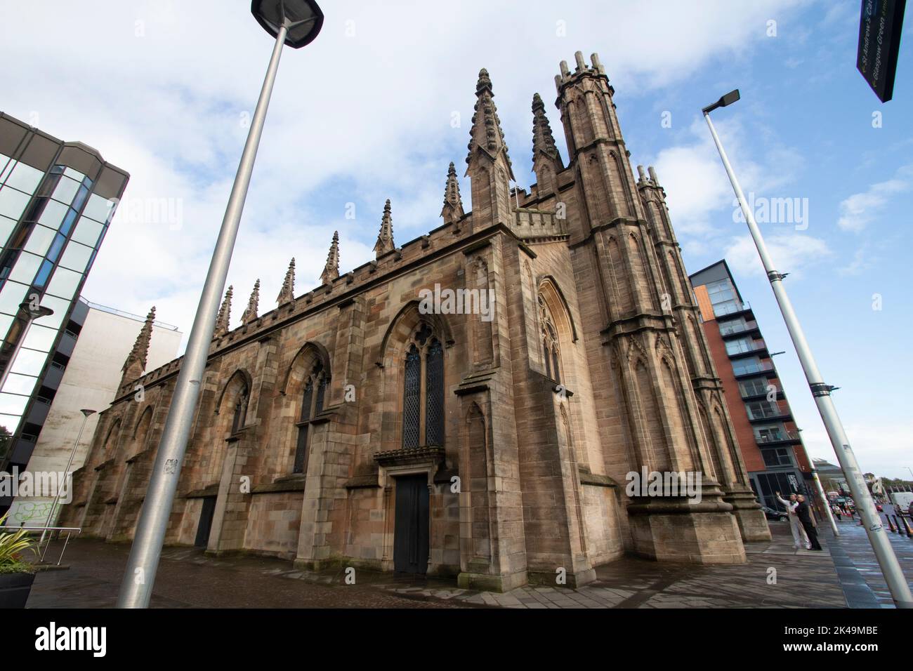 The Metropolitan Cathedral Church of Saint Andrew or Glasgow Metropolitan, Glasgow Scotland UK Stock Photo