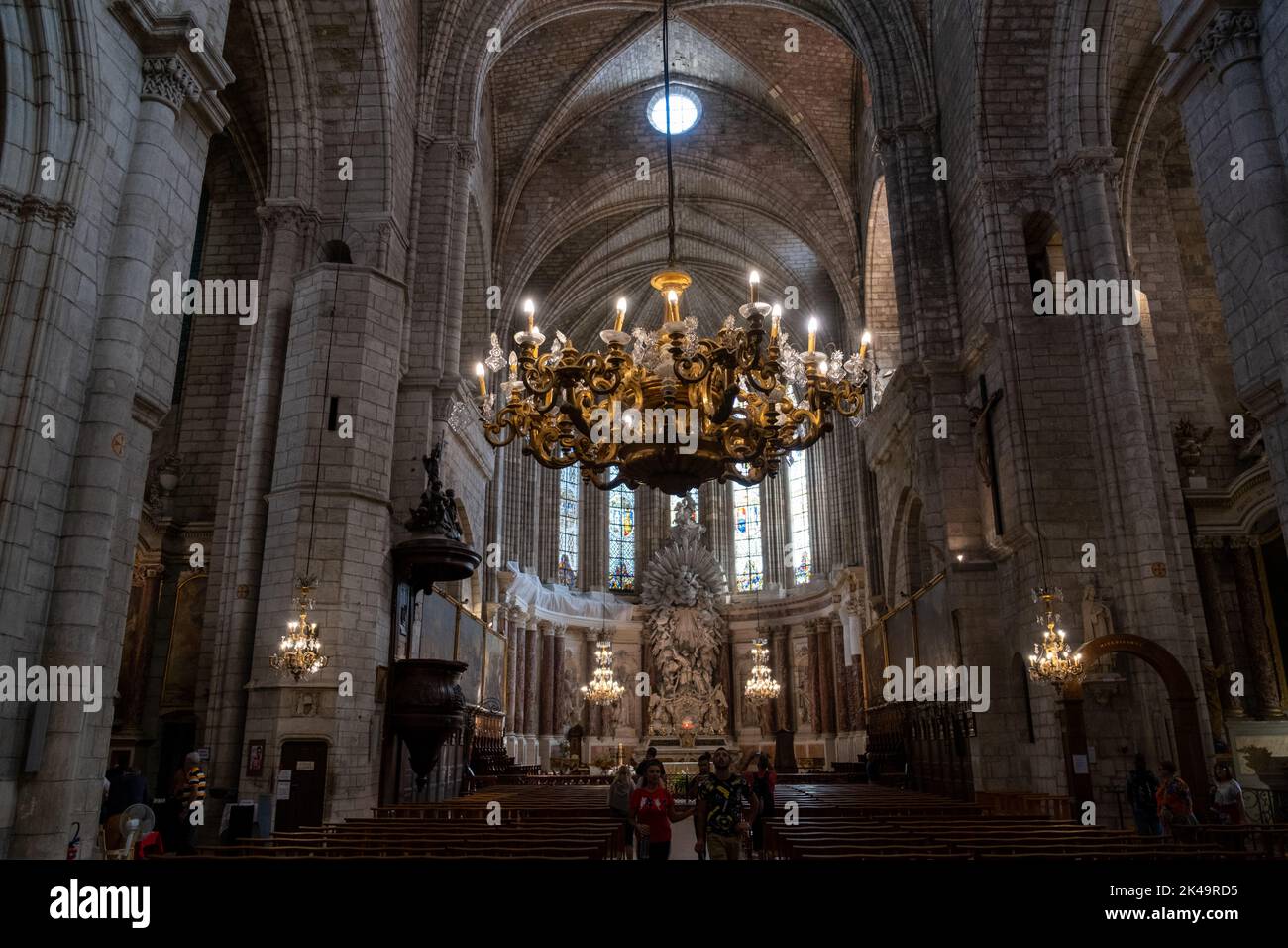 Cathedrale saint nazaire beziers france hi-res stock photography and ...