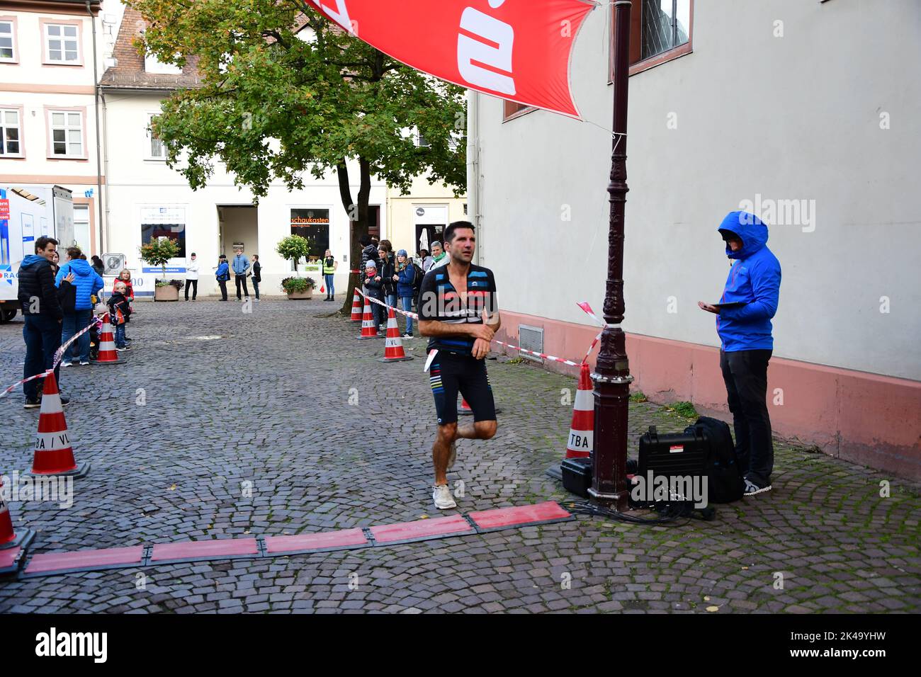 Turmberglauf 2022 run Durlach Turmberg TS Durlach Stock Photo