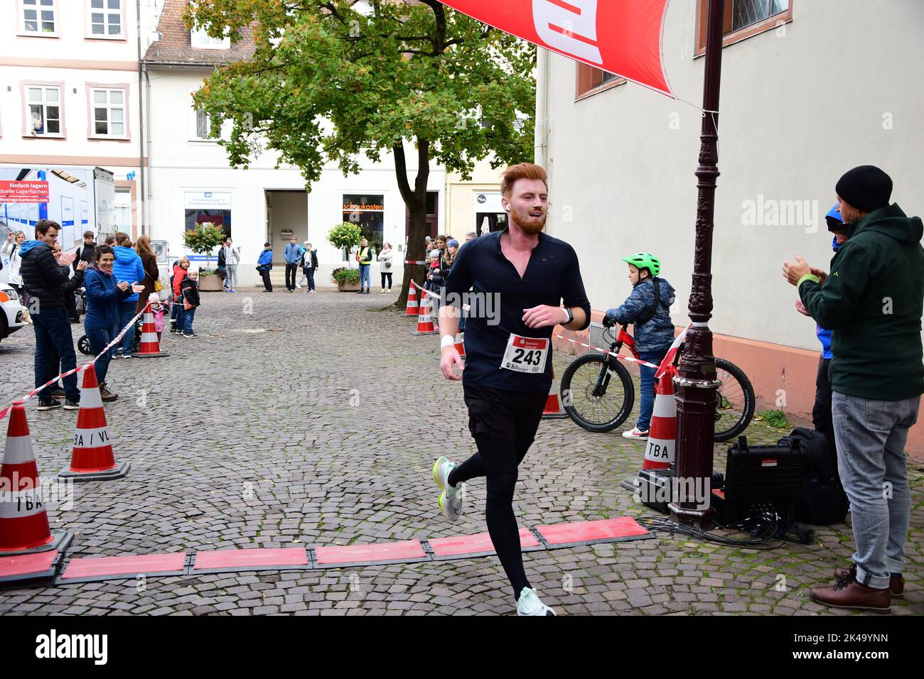 Turmberglauf 2022 run Durlach Turmberg TS Durlach Stock Photo