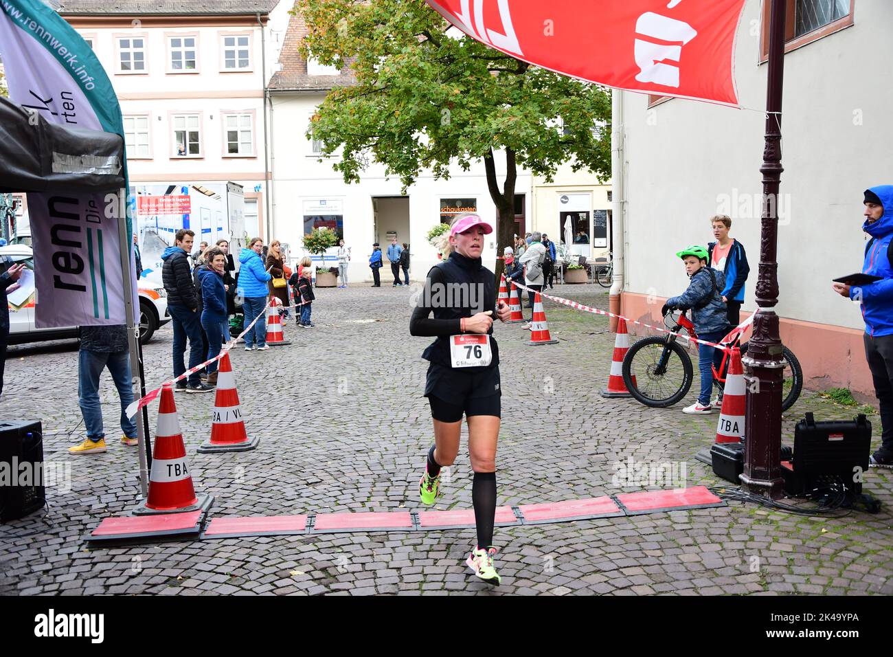 Turmberglauf 2022 run Durlach Turmberg TS Durlach Stock Photo