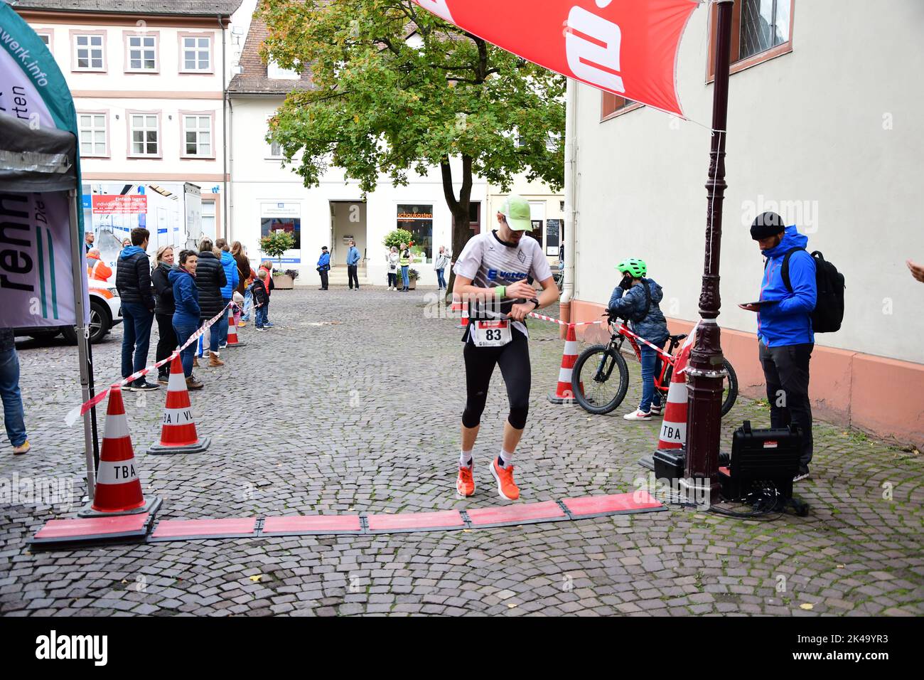 Turmberglauf 2022 run Durlach Turmberg TS Durlach Stock Photo