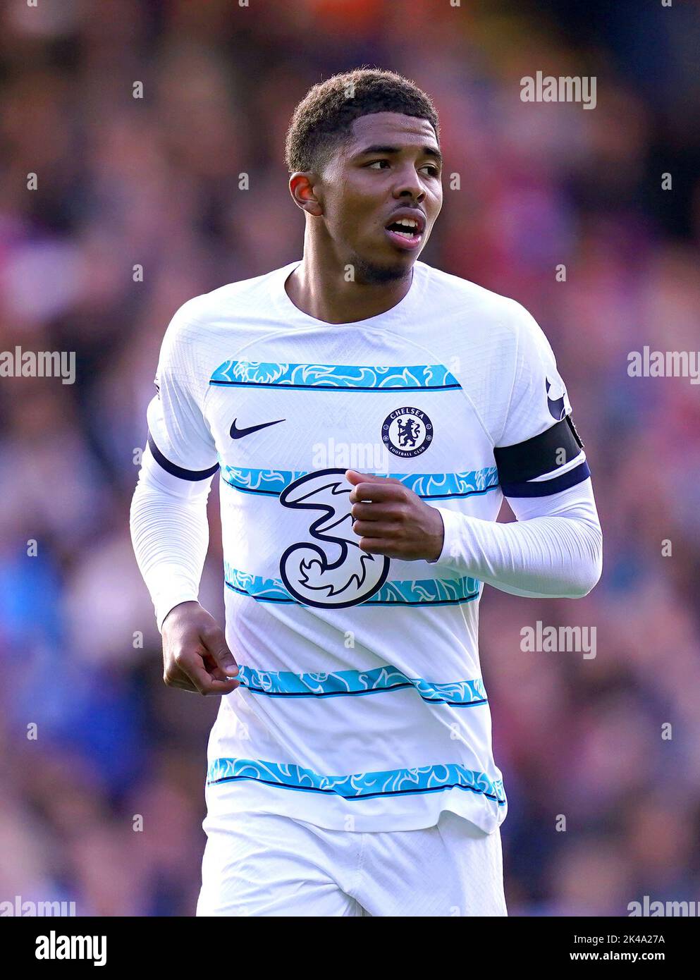 Chelsea's Wesley Fofana during the Premier League match at Selhurst Park, London. Picture date: Saturday October 1, 2022. Stock Photo