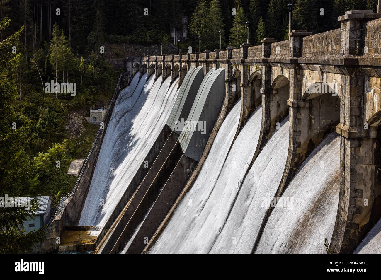 Dam Of Santa Caterina, Italy Stock Photo