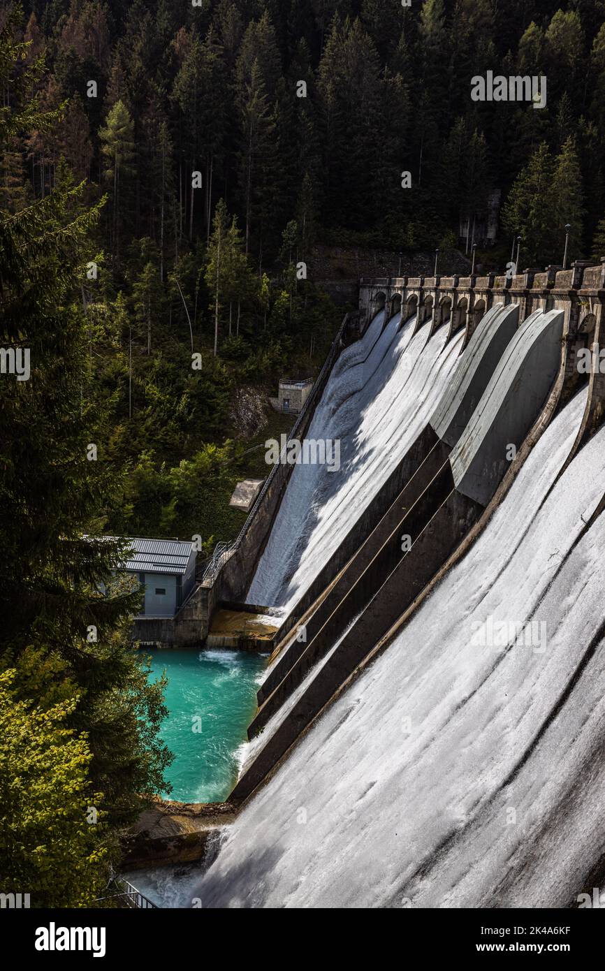 Dam Of Santa Caterina, Italy Stock Photo
