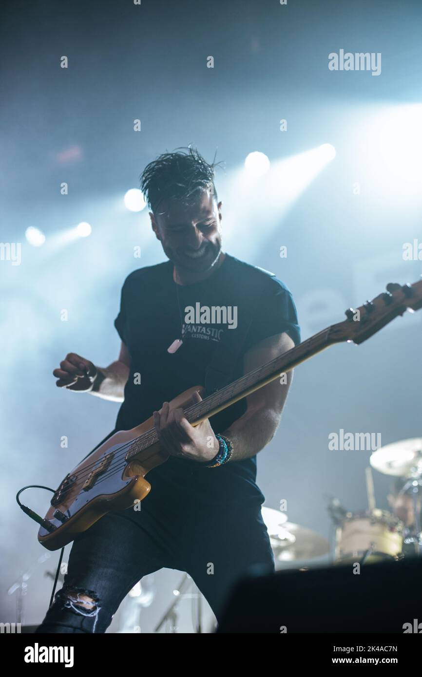 The Enemy live at o2 ritz manchester uk 29th september 2022 Stock Photo ...