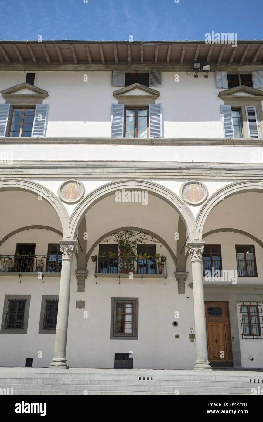 Loggia dei Servi di Maria in Piazza Santissima Annunziata Florence