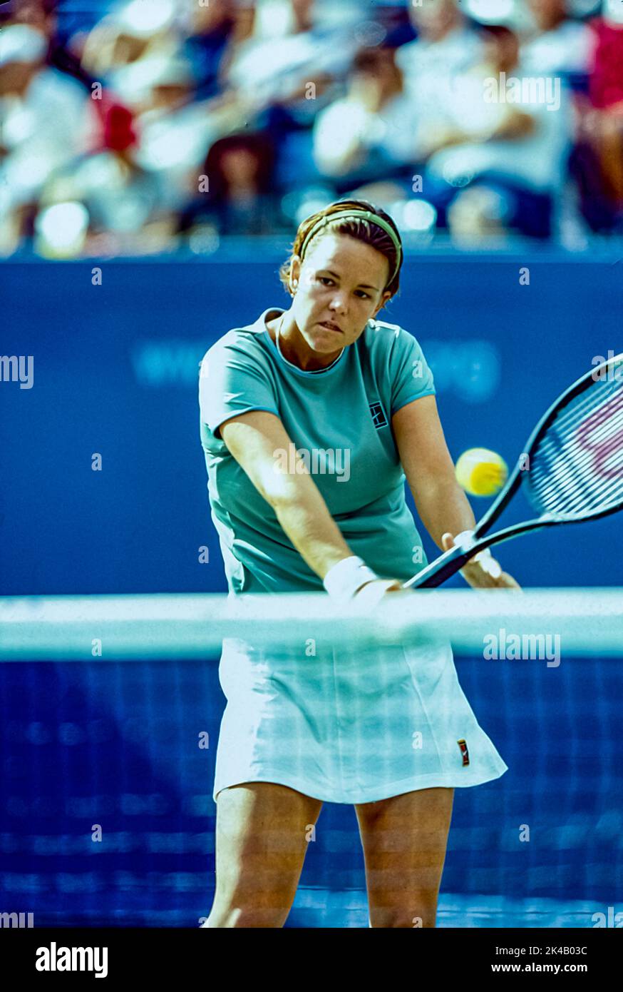 Lindsay Davenport  USA) competing at the 1999 US Open Tennis Stock Photo