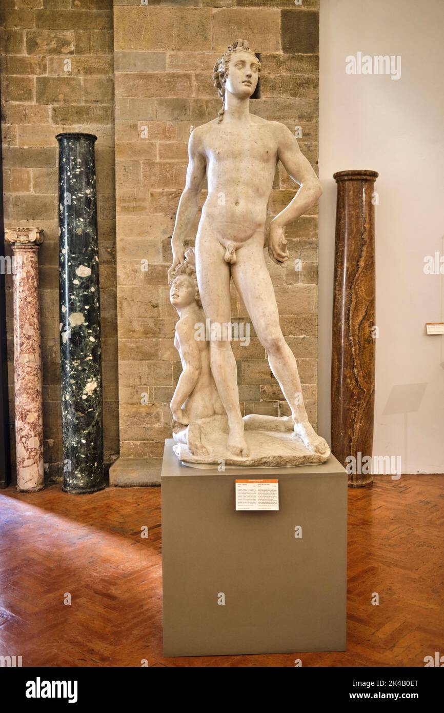 Cellini Sculpture of Apollo Bargello Museum Florence Italy Stock Photo