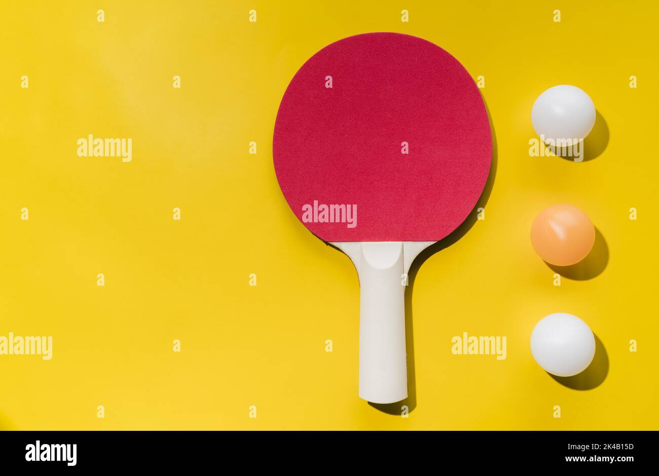 Set table tennis racket balls. Resolution and high quality beautiful