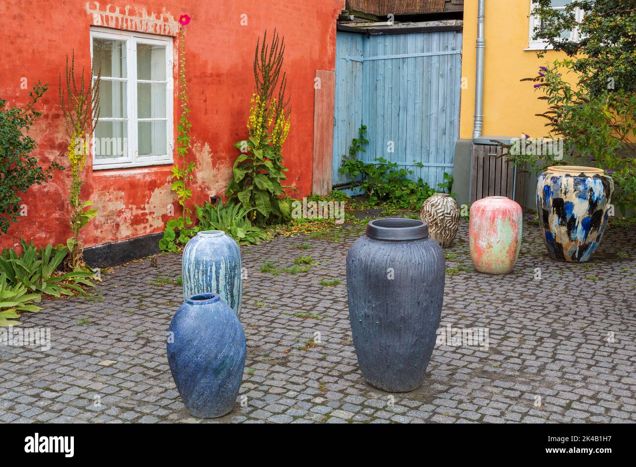 Gallery in Ronne,Bornholm Island, Denmark, Europe Stock Photo