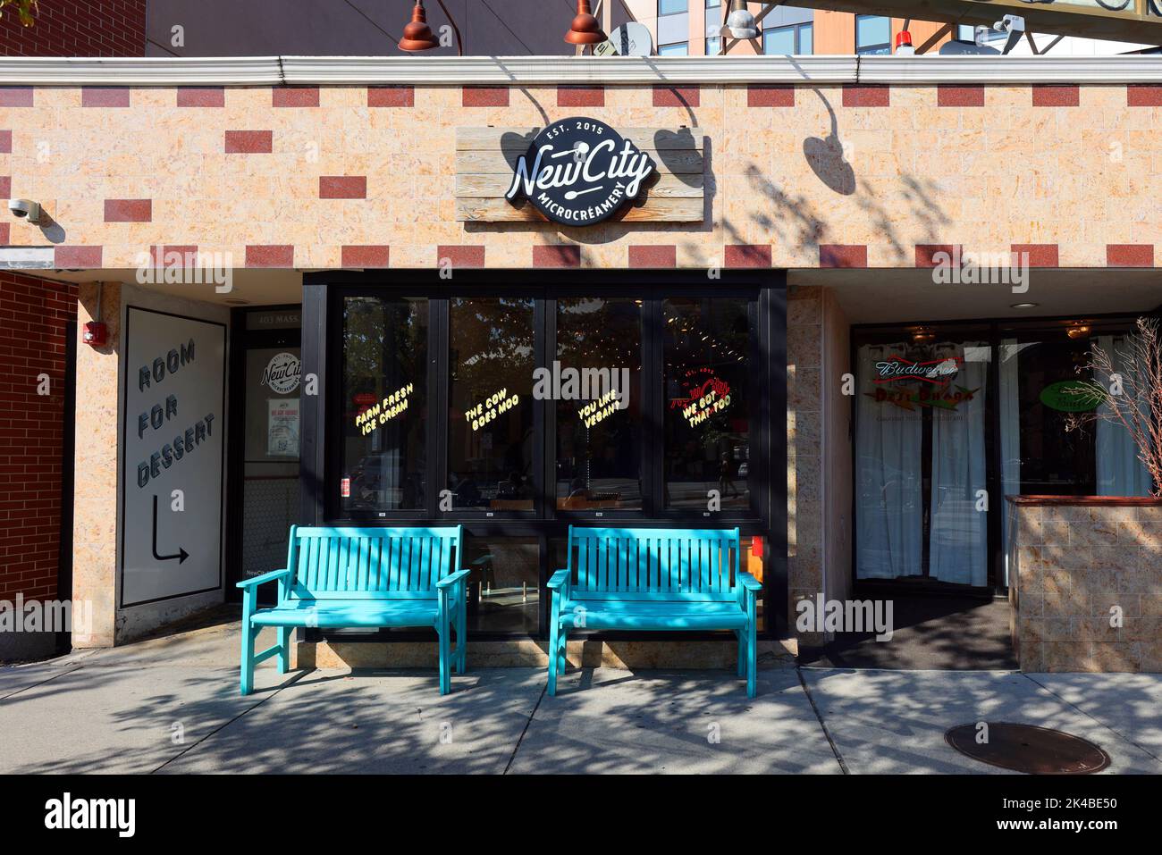 New City Microcreamery, 403 Massachusetts Ave, Cambridge, Massachusetts
