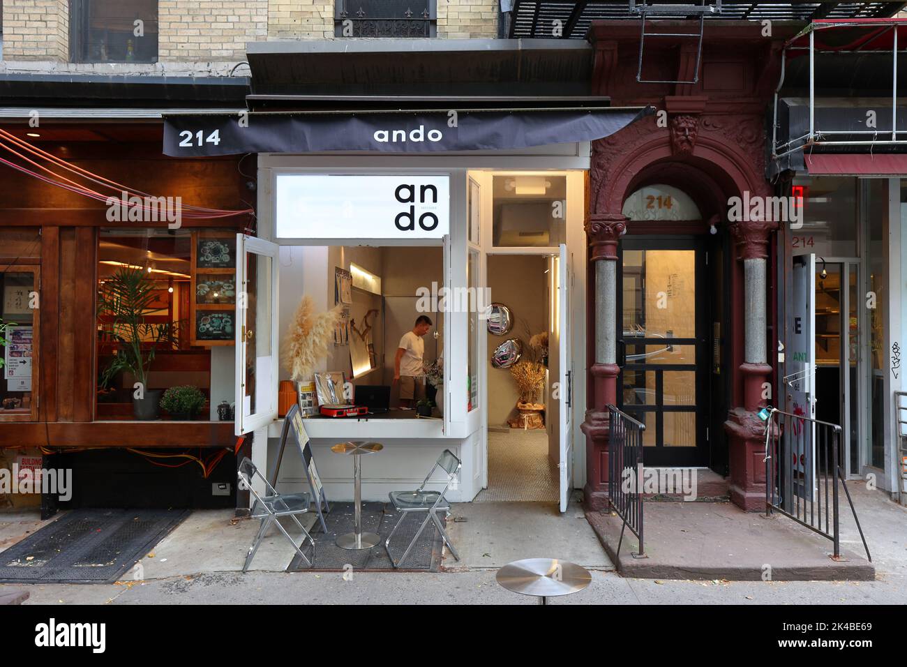 ANDO patisserie, 214 E 10th St, New York, NYC storefront photo of a