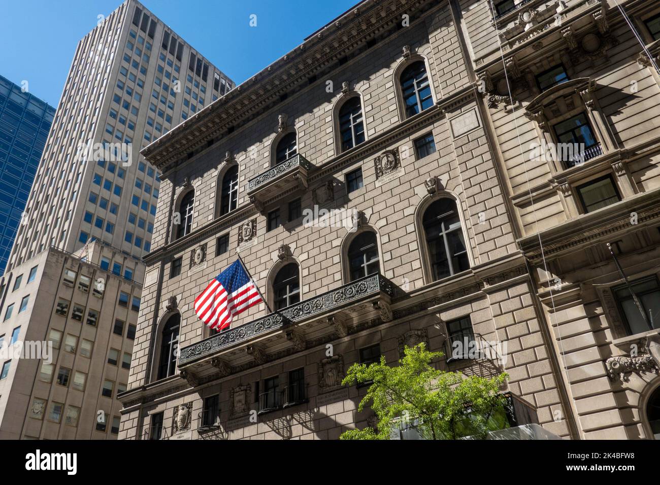 The University Club of New York is a private social club located at 1 West 54th Street on Fifth Avenue in Manhattan, New York City, USA  2022 Stock Photo