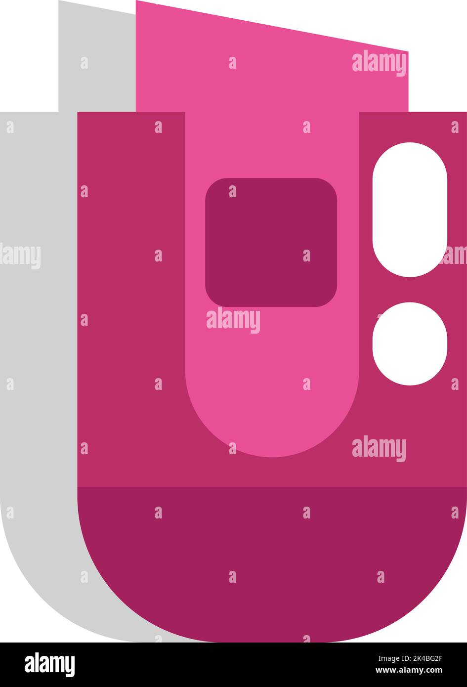 Art tool knife, illustration, vector on white background Stock Vector