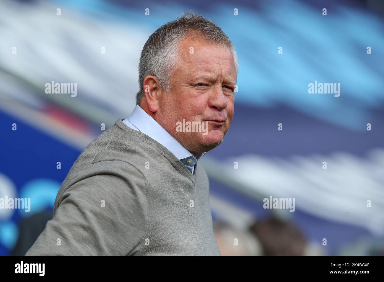 Chris Wilder manager of Middlesbrough during the Sky Bet Championship match Coventry City vs Middlesbrough at Coventry Building Society Arena, Coventry, United Kingdom, 1st October 2022  (Photo by Gareth Evans/News Images) Stock Photo