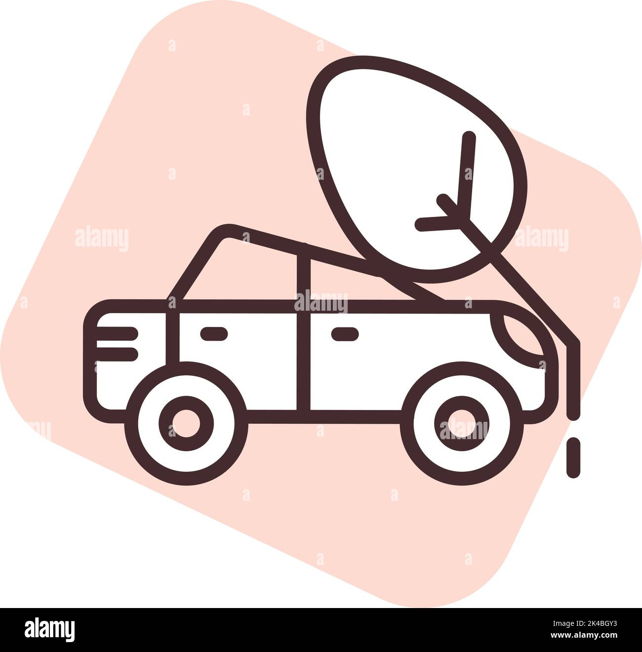 Car tree crash Stock Vector Images Alamy