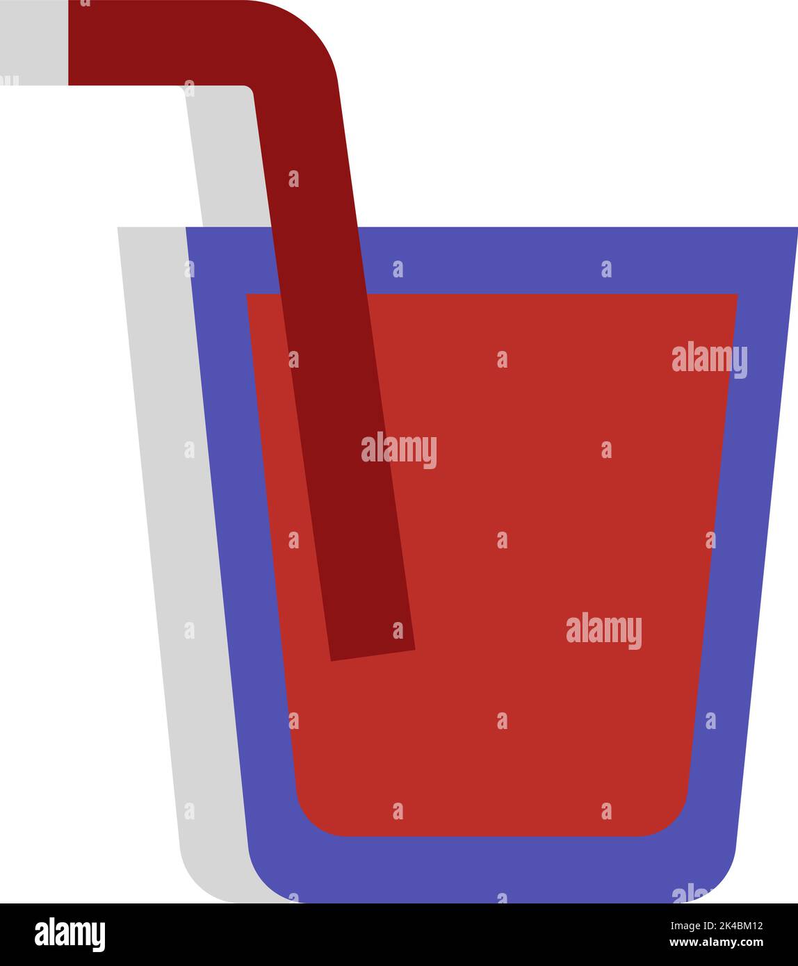 Festival drink, illustration, vector on white background Stock Vector