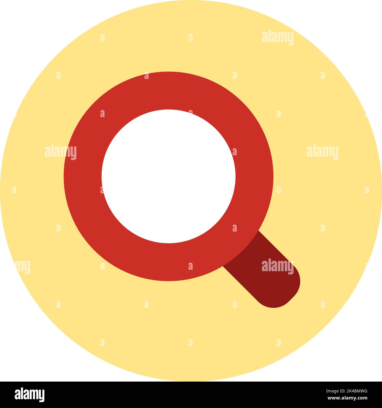 Logistics search, illustration, vector on white background. Stock Vector