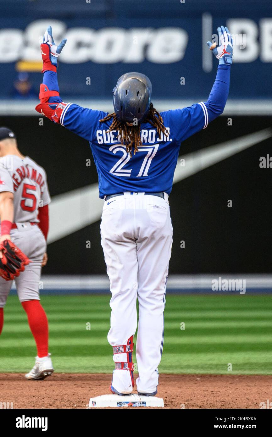 October 1, 2022, TORONTO, ON, CANADA: Toronto Blue Jays' Vladimir