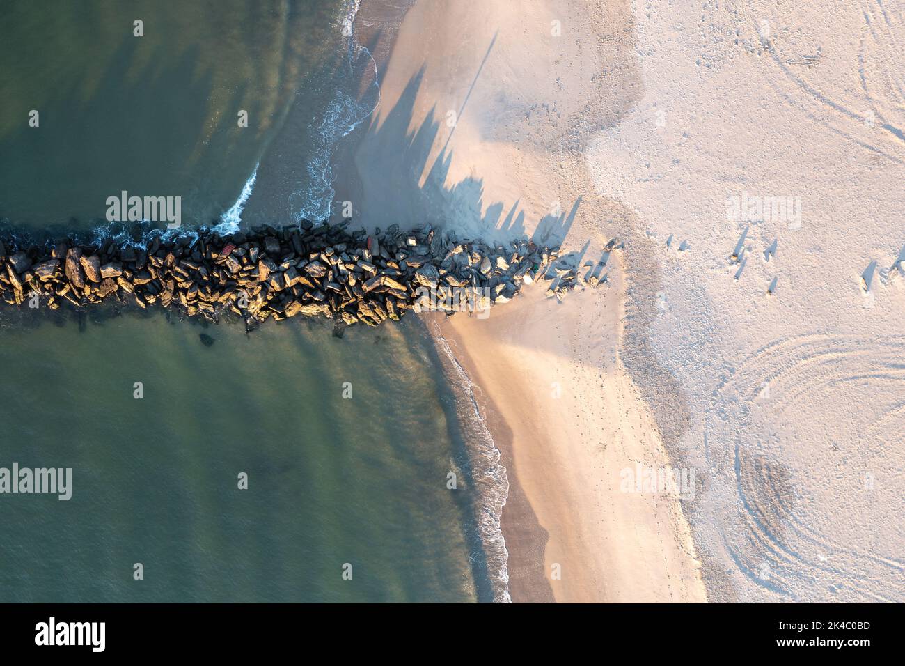 Aerial view rocks along hi-res stock photography and images - Alamy
