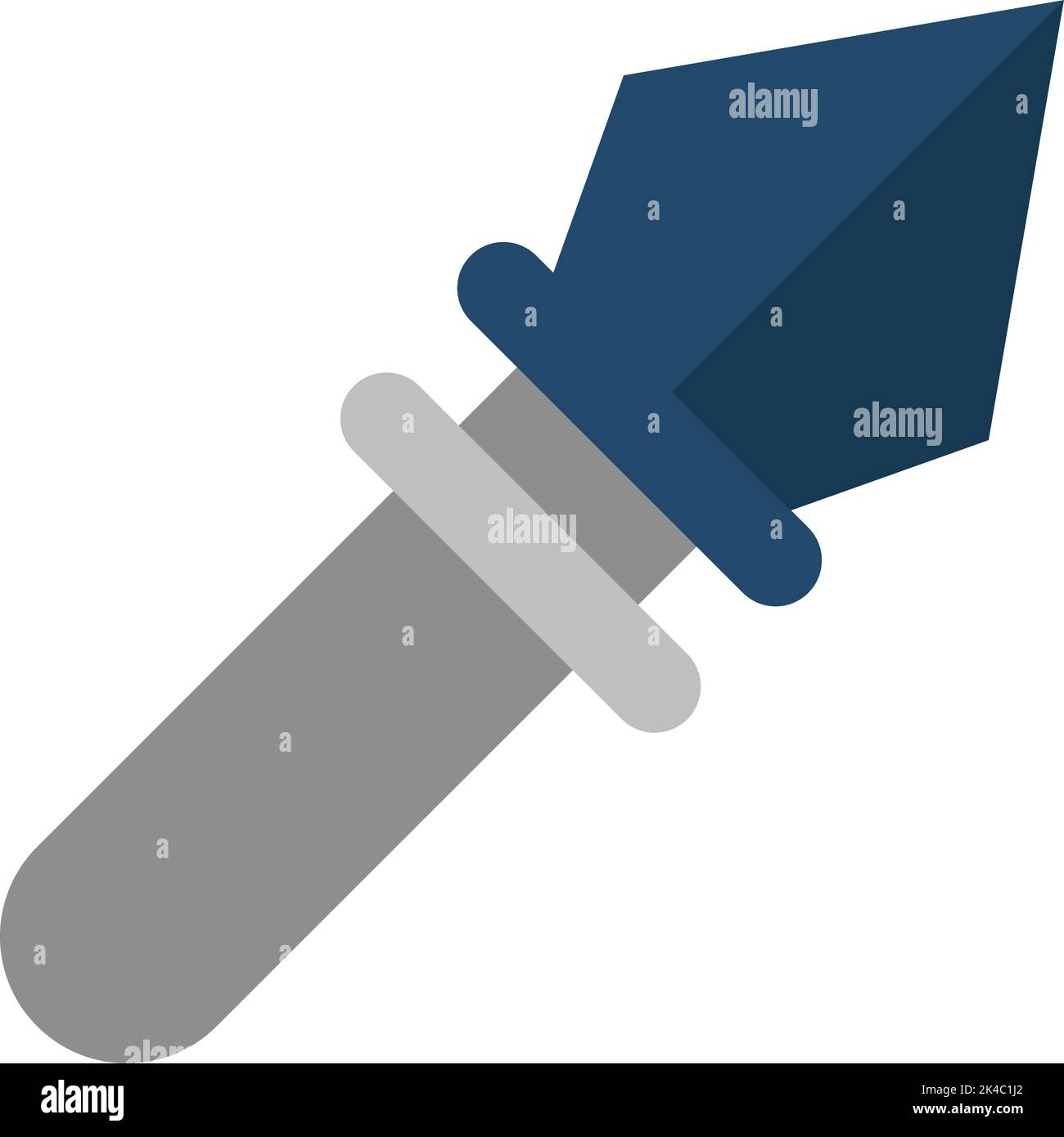 Cartoon spear weapon war medieval hi-res stock photography and images ...