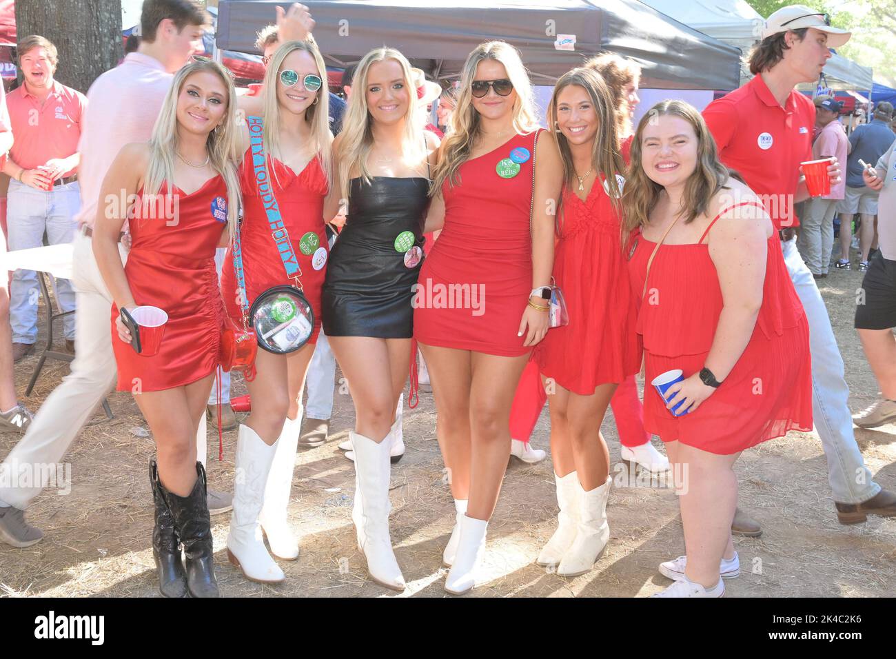 Oxford, MS, USA. 01st Oct, 2022. The Grove tailgating party Mississippi