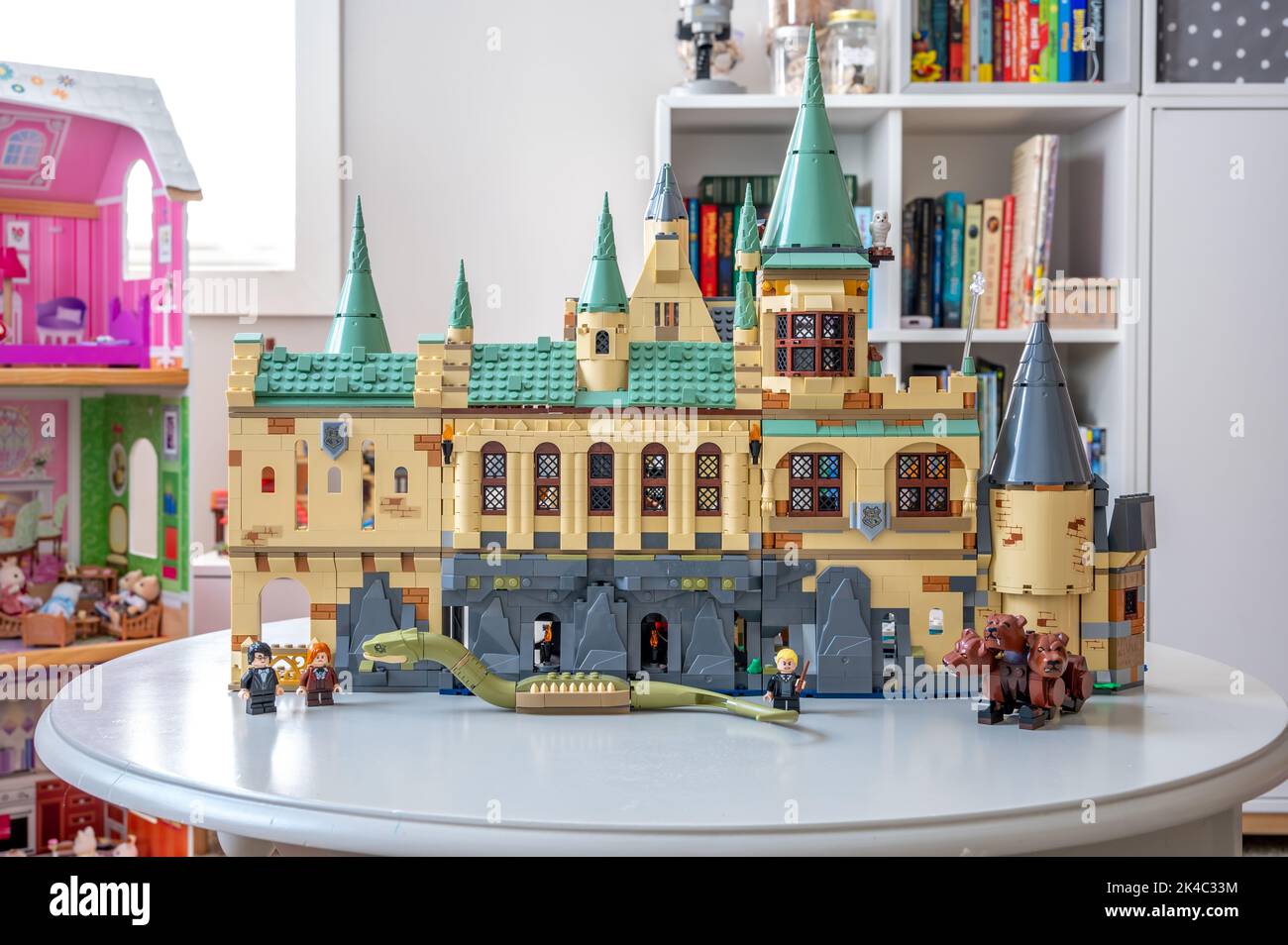 Harry potter castle lego hi-res stock photography and images - Alamy