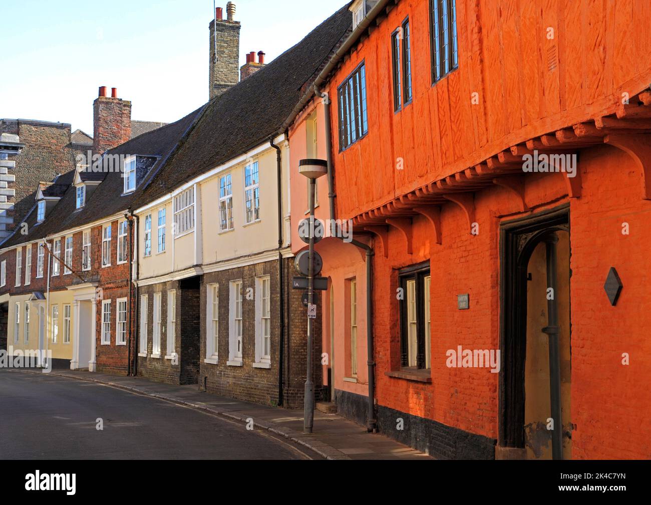 Hampton Court, Nelson Street, Kings Lynn, Norfolk, England, UK Stock Photo