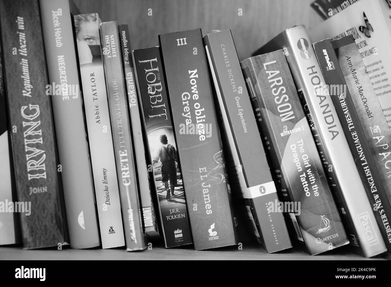Books on poetry Black and White Stock Photos & Images - Alamy