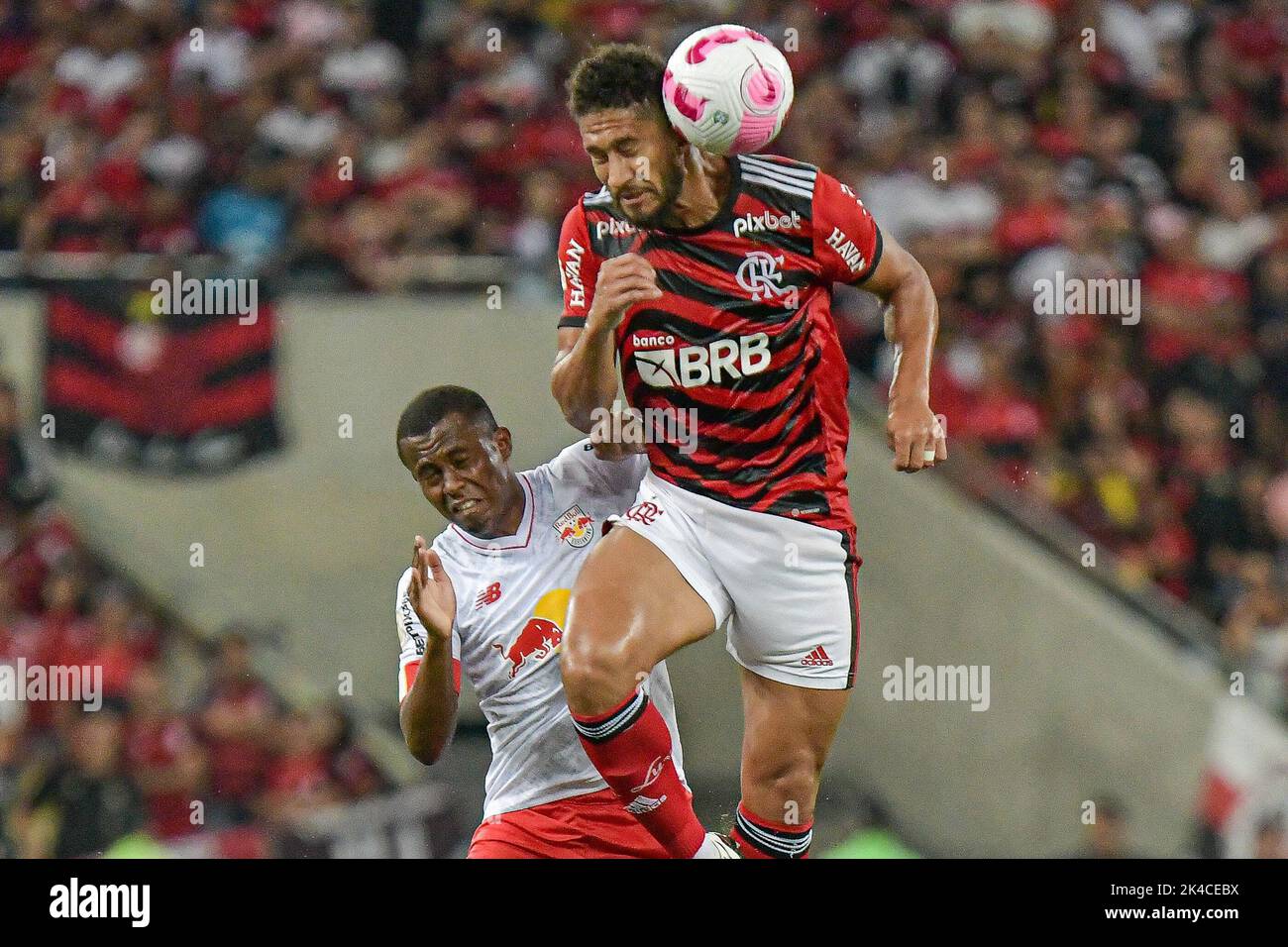 Pablo of Flamengo during the match between Flamengo and Cuiaba as part of  Brasileirao Serie A 2022 at Maracana Stadium on June 15, 2022 in Rio de  Janeiro, Brazil. (Photo by Ruano